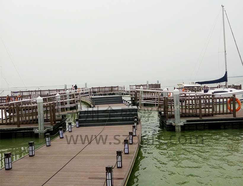 苏州镇湖浮箱码头